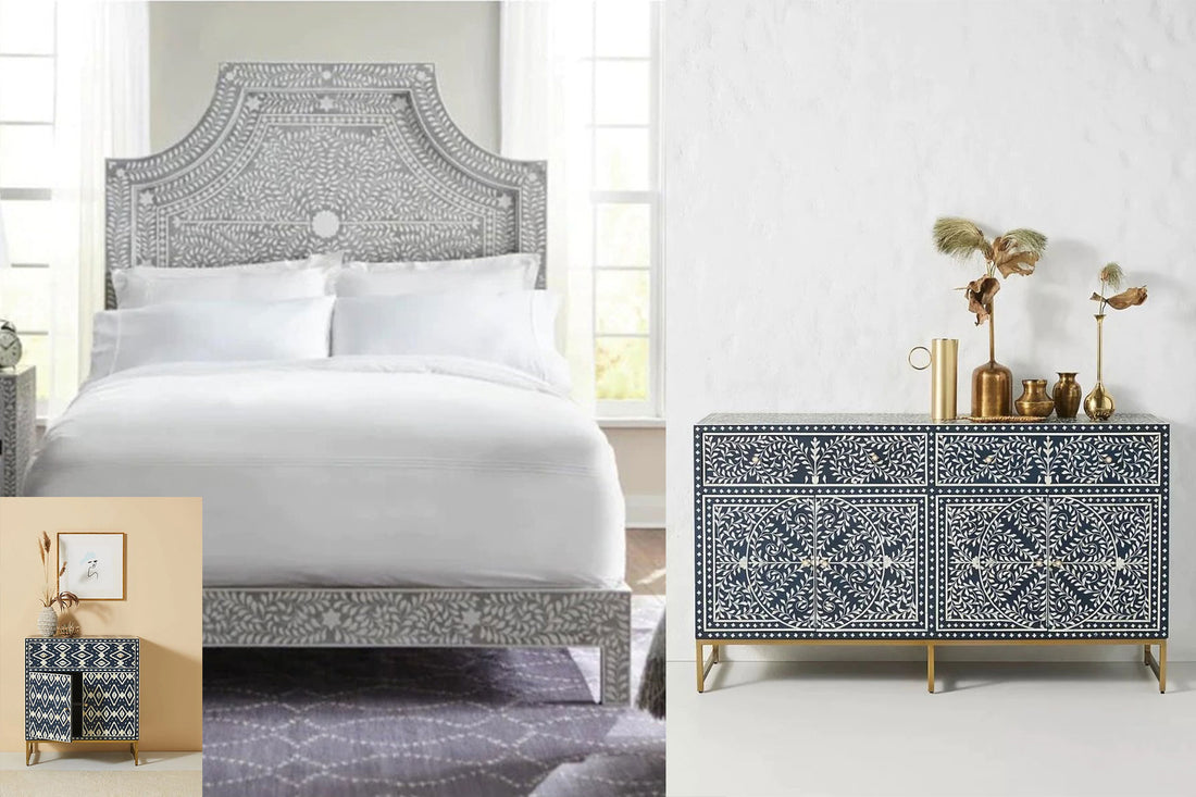 Bone Inlay Furniture