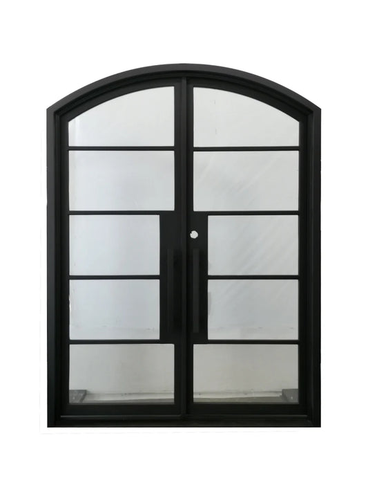 Maritime Wrought Iron Double Door