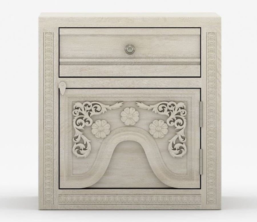 Omaha Solid Wooden Bed Frame with Storage Drawers Bed Or 3pc set