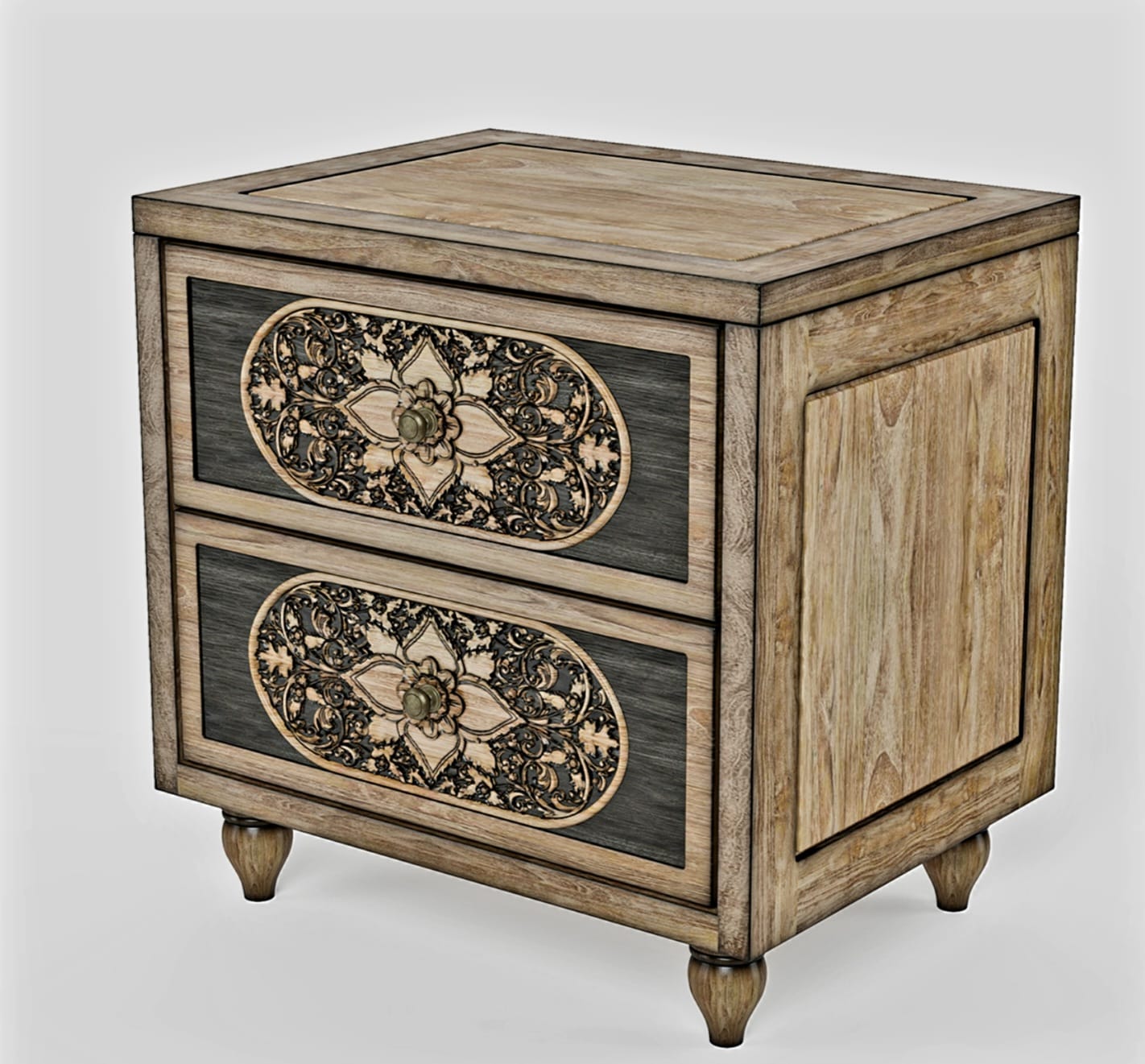 Shay Solid Wooden 5pcs Bedroom Set