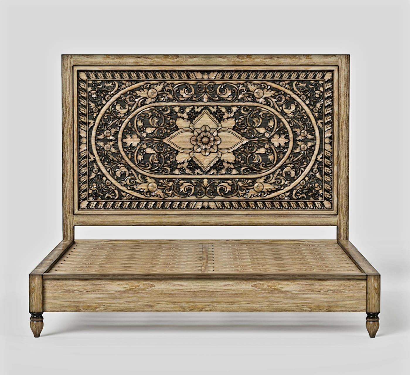 Shay Solid Wooden 5pcs Bedroom Set