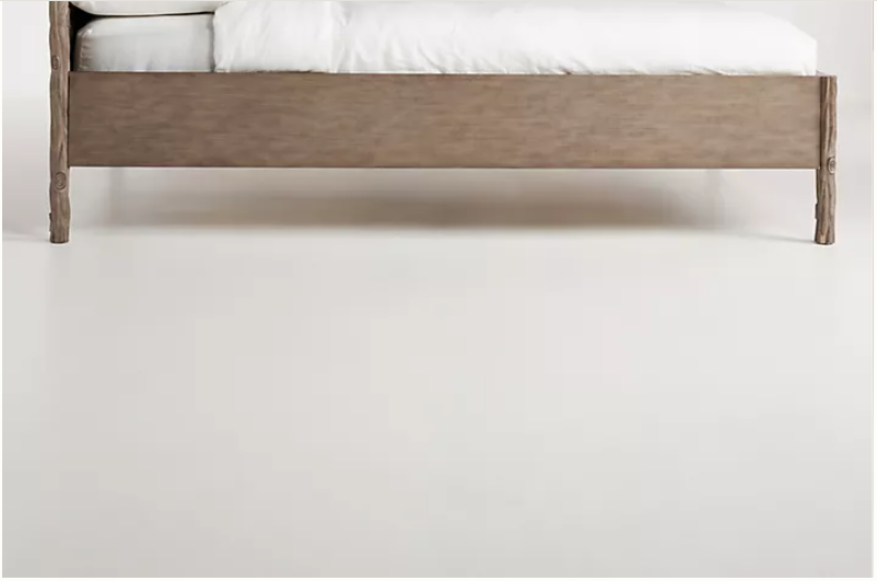 Hand Carved Ornithology Bed / Bedside