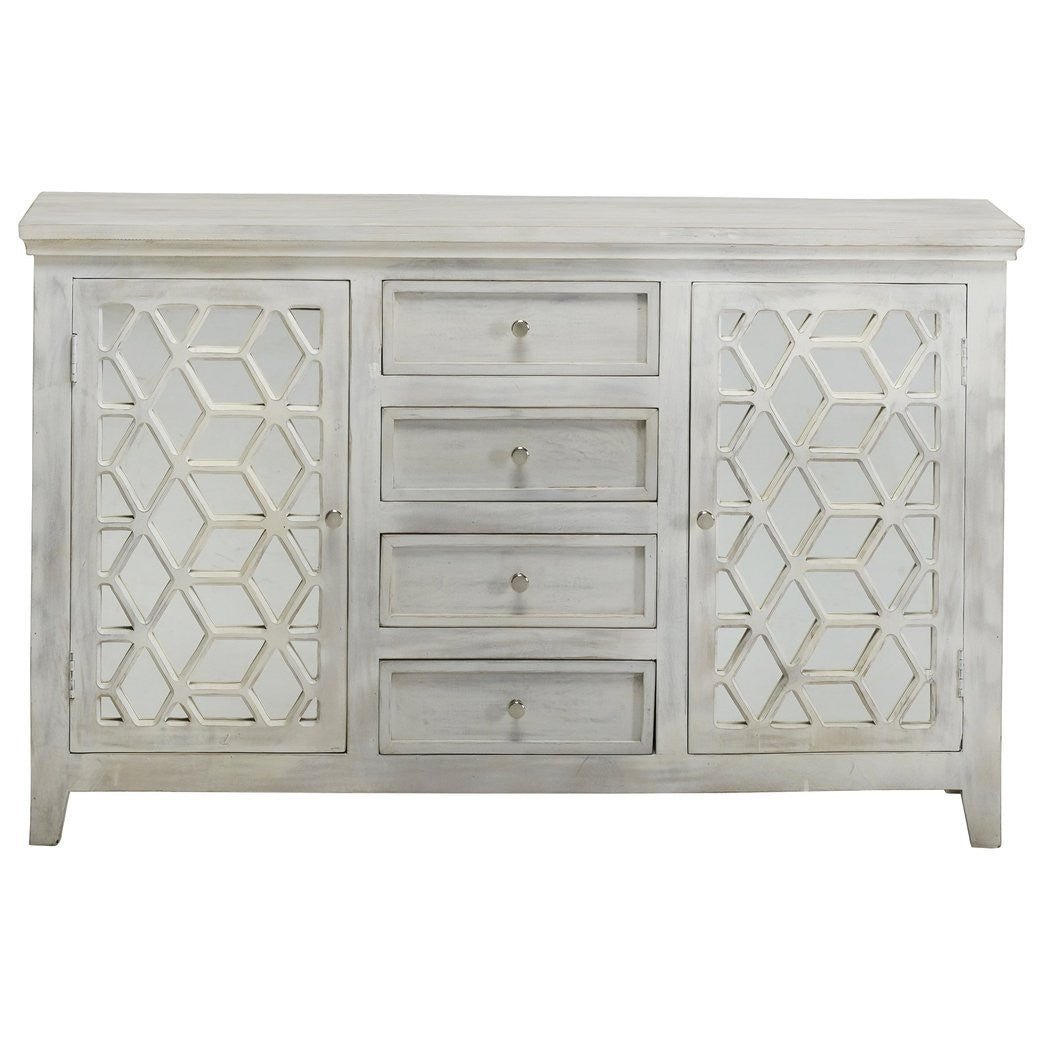 Furniture Home Hand Carved Mirrored Sideboard – handcrafted solid wood furniture