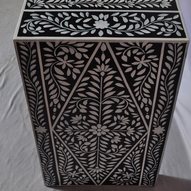 Floral Design Hand Painted Hall Table