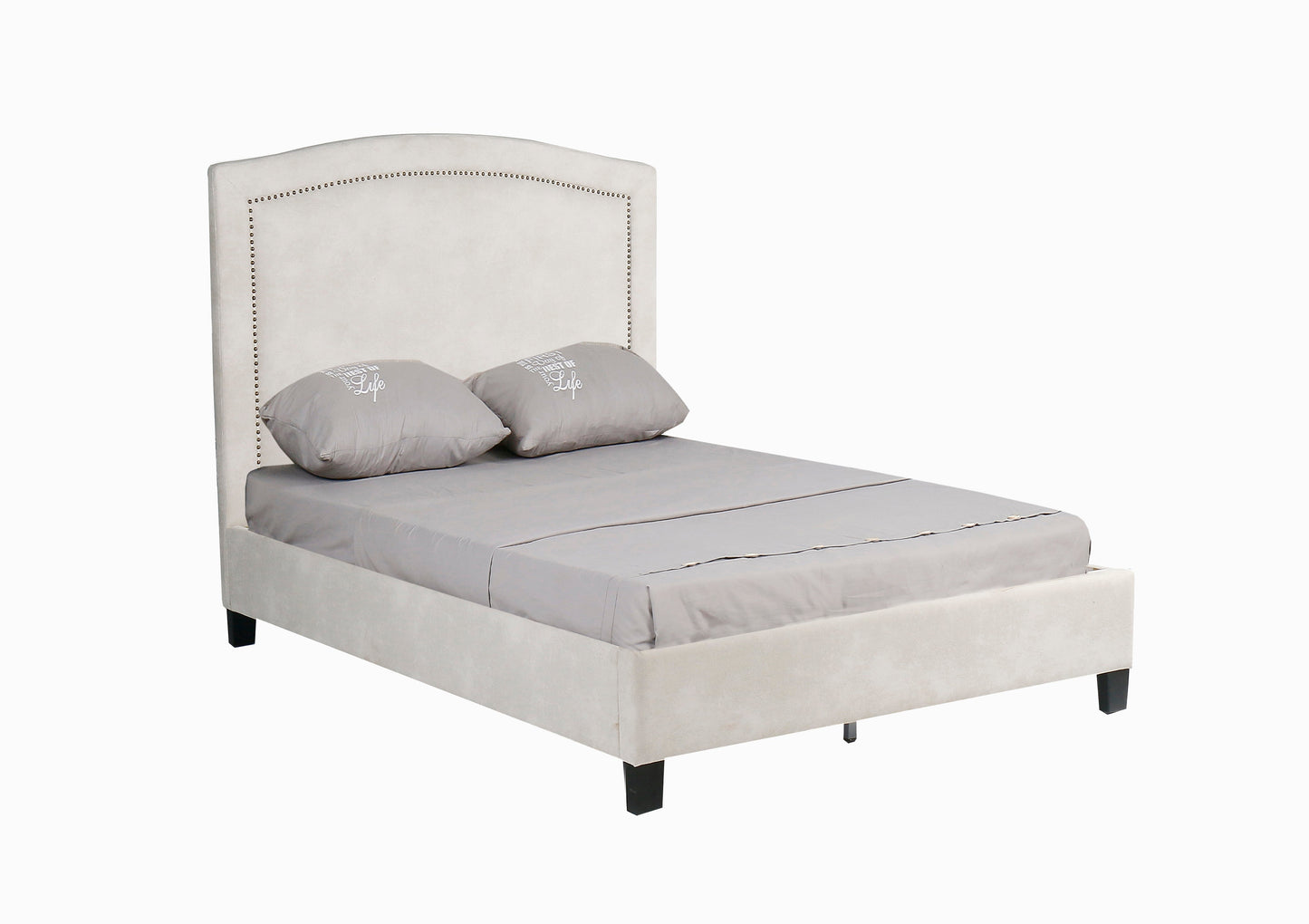 HF1617 Upholstered Bed Frame