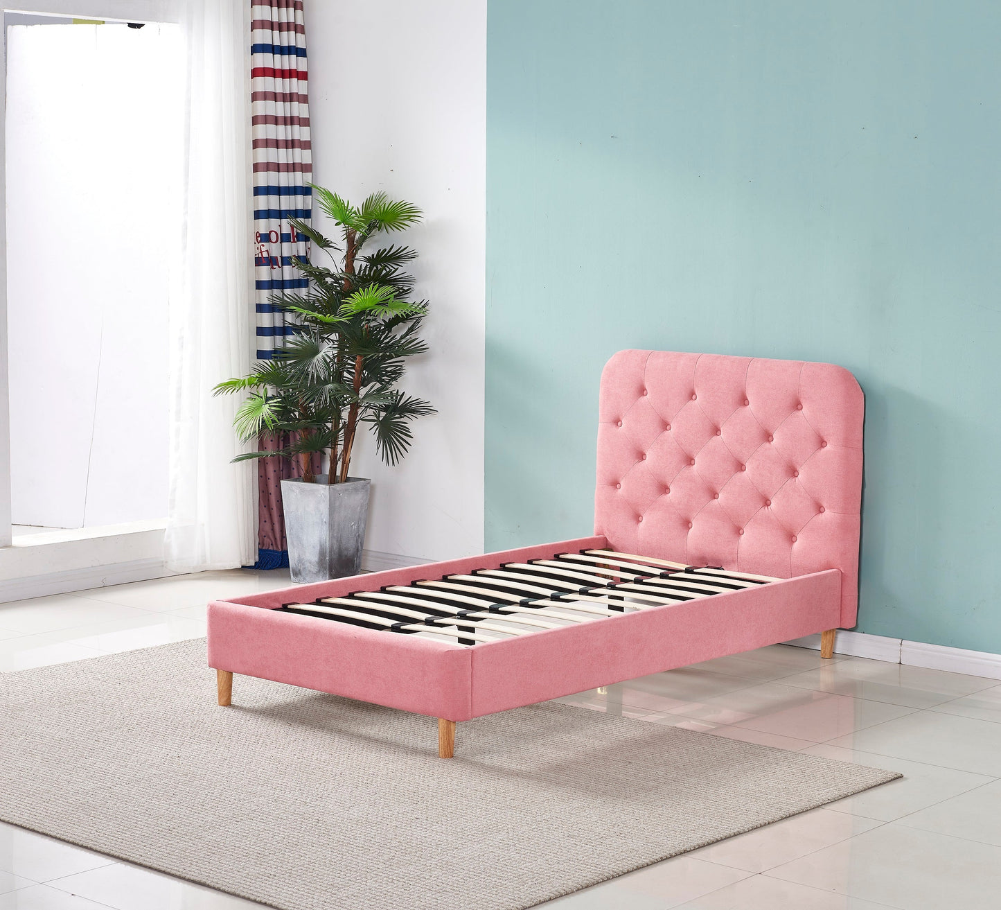 HF1890 Upholstered Bed Frame