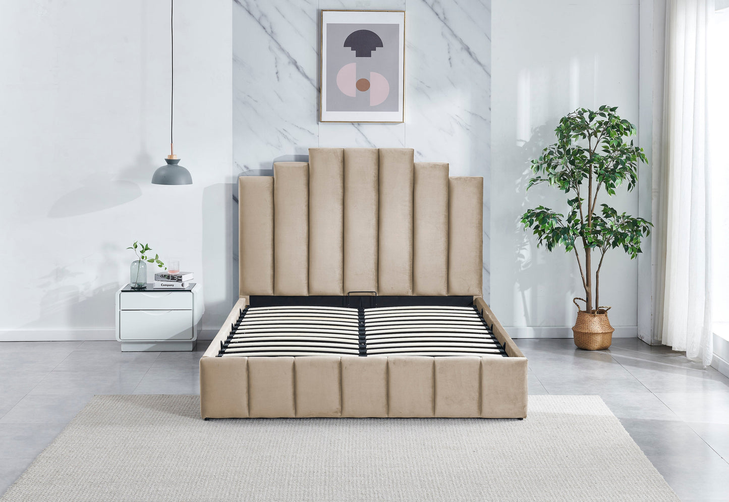 HF2003 Upholstered Bed Frame