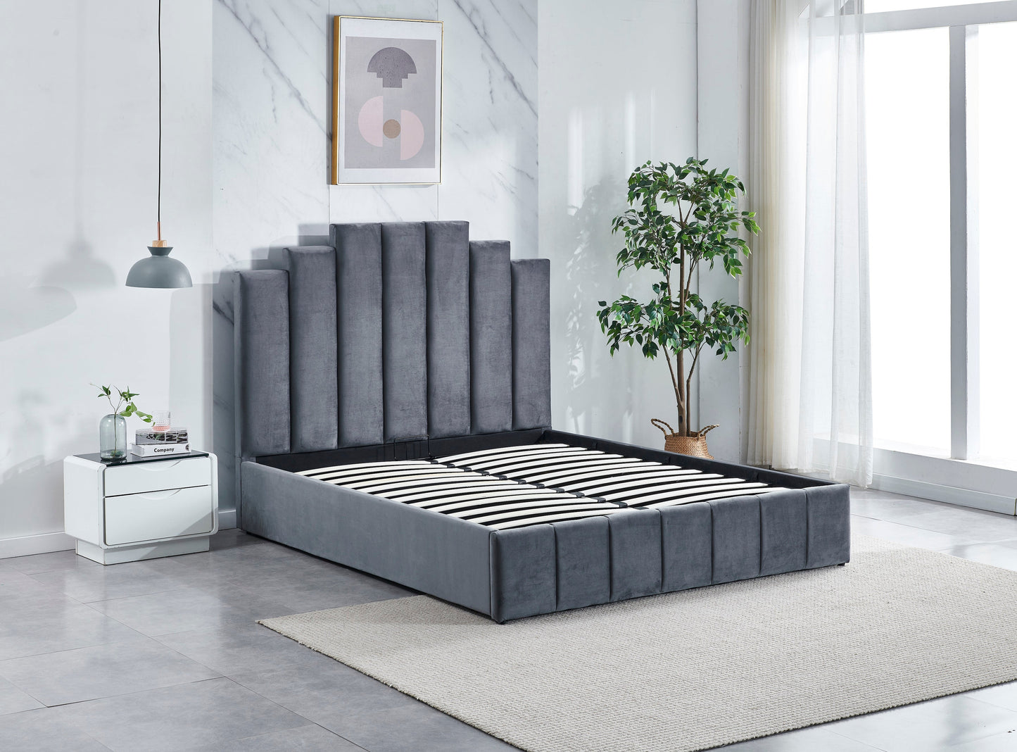 HF2003 Upholstered Bed Frame