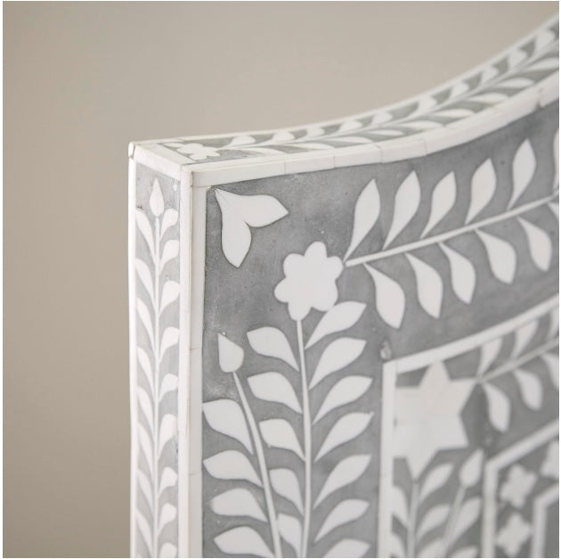 Handmade Bone inlay Bed Durable Mango Wood Frame