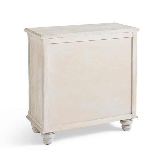 CAPIZ Hand Carved 3 Drawer Dresser