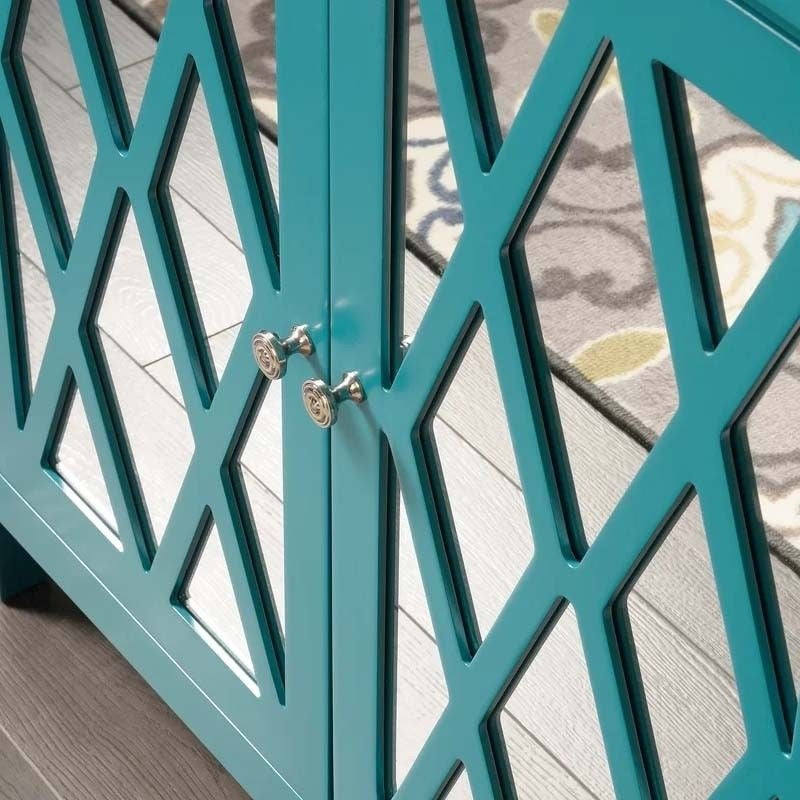 French Arched With 2 Mirror Door Sideboard