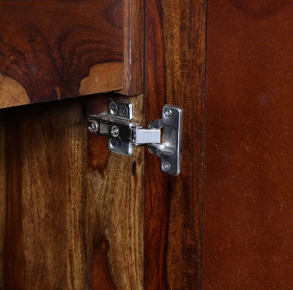French Arched Mirror Door Sideboard