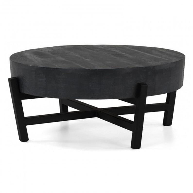 BARN Wood Metal Legs Coffee Table