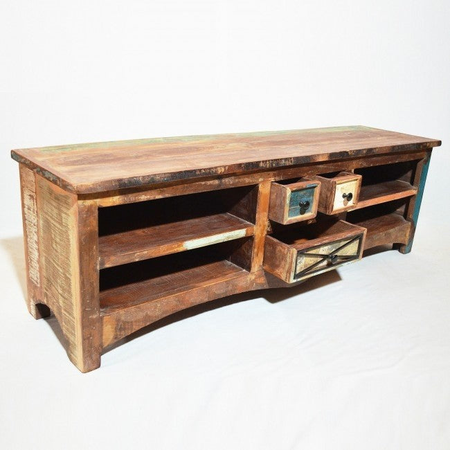 Rustica Reclaimed Wood TV Unit/Stand Large