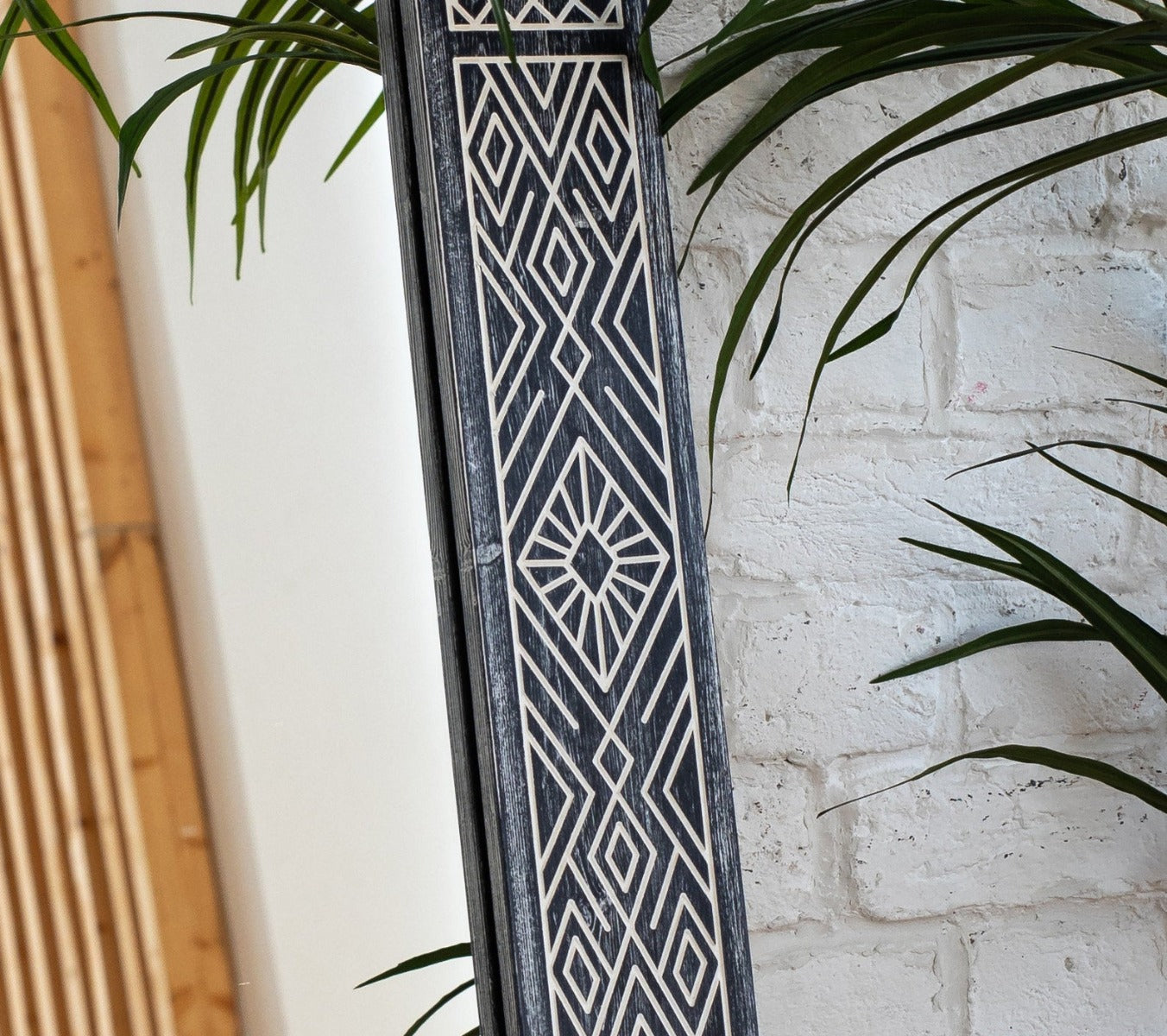 Ladoga Black Boho Mirror