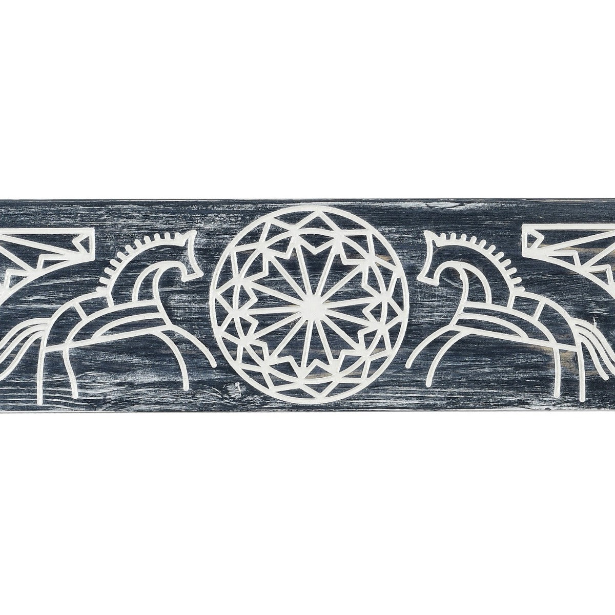 Ladoga Black Boho Mirror