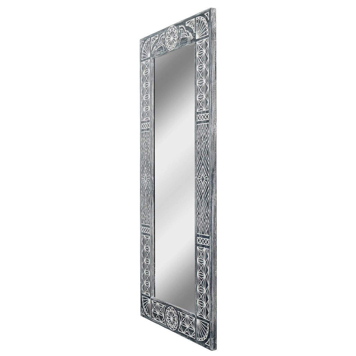 Ladoga Black Boho Mirror