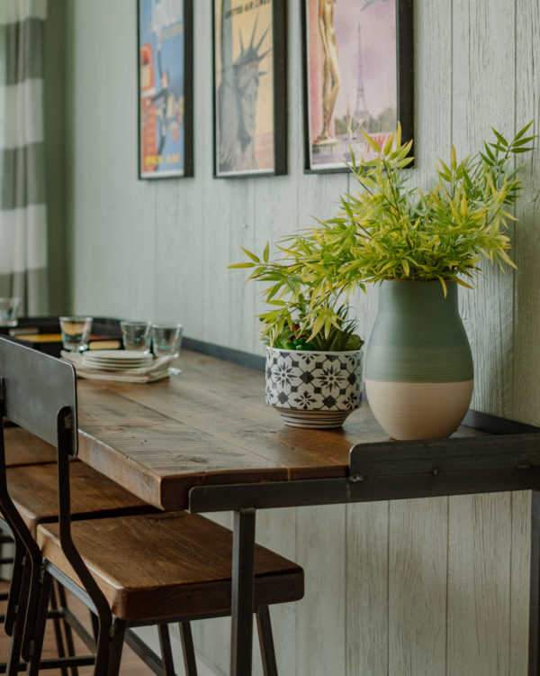 DAO Industrial Console Table - Bar