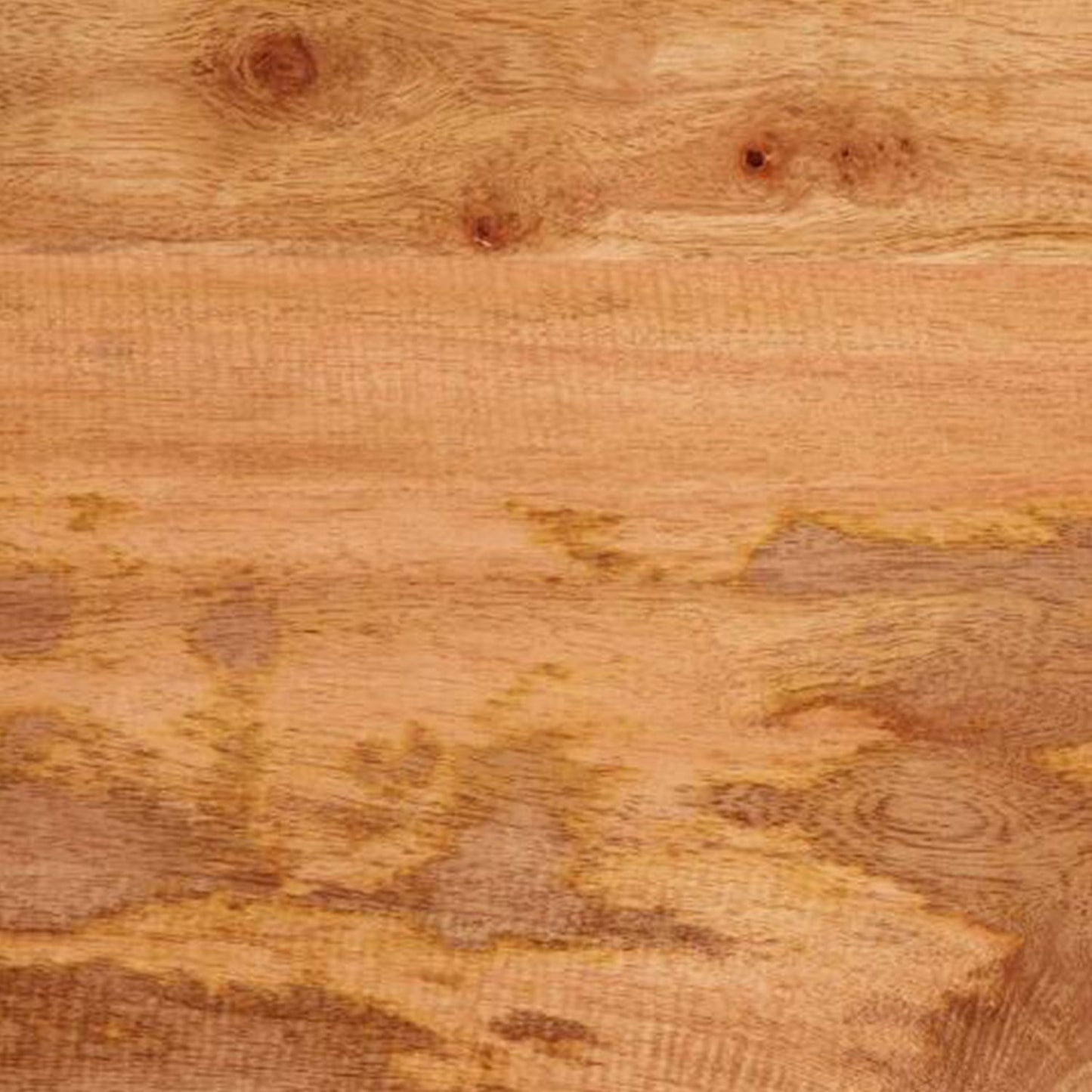 Mahooz Natural Floral Hand Carved Wood Side Table