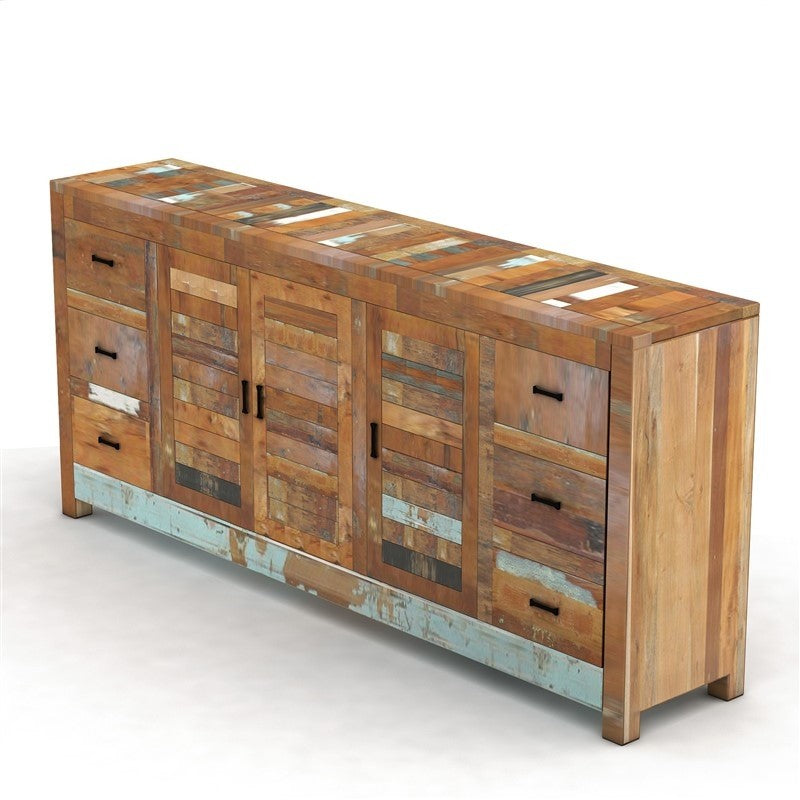 Nirvana Multi-color Timber Sideboard 100-225-50