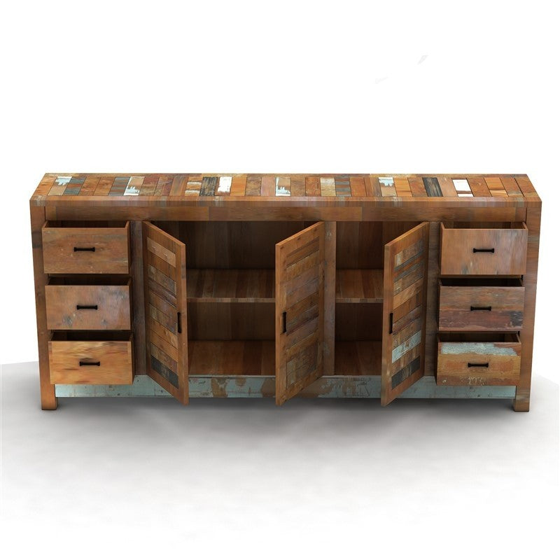Nirvana Multi-color Timber Sideboard 100-225-50