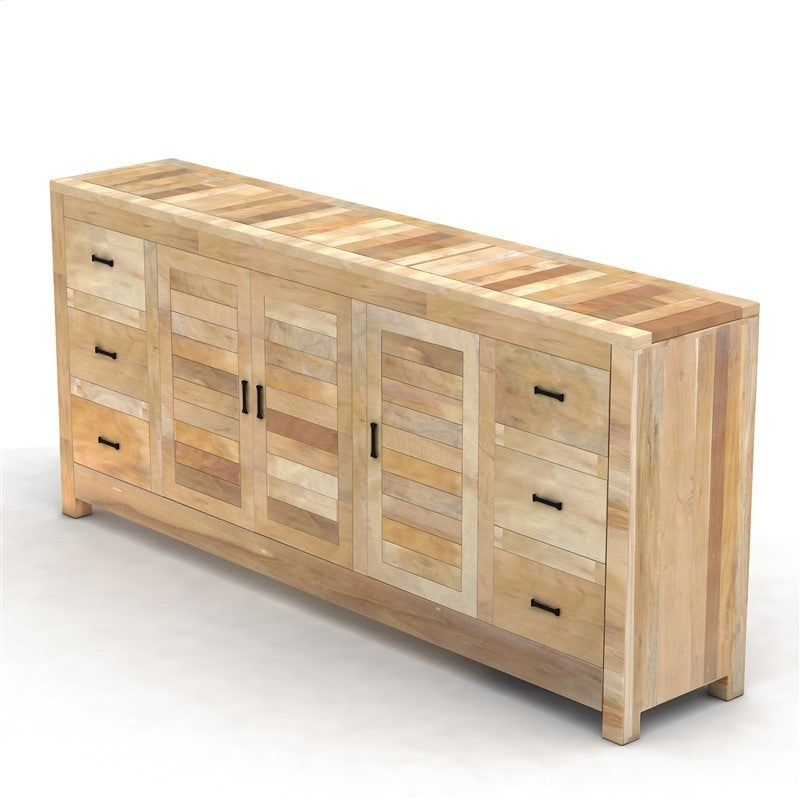 Nirvana Natural Timber Sideboard 225-50-100