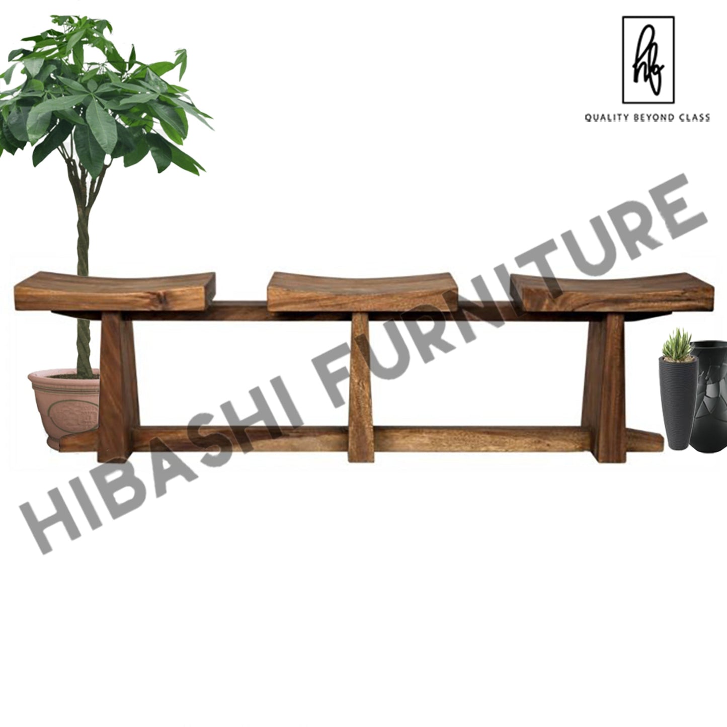 MONA Mango Wood Bench