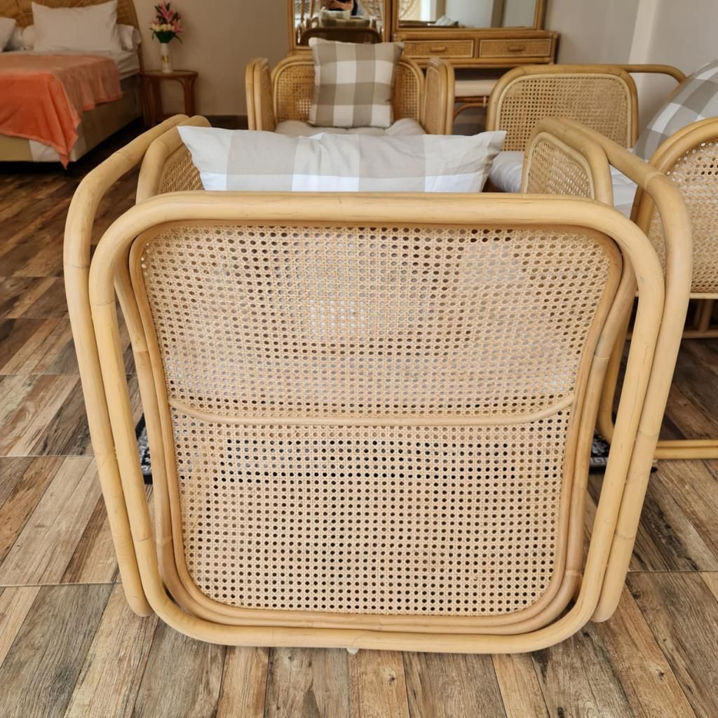 CORA Rattan Sofa with Cushion