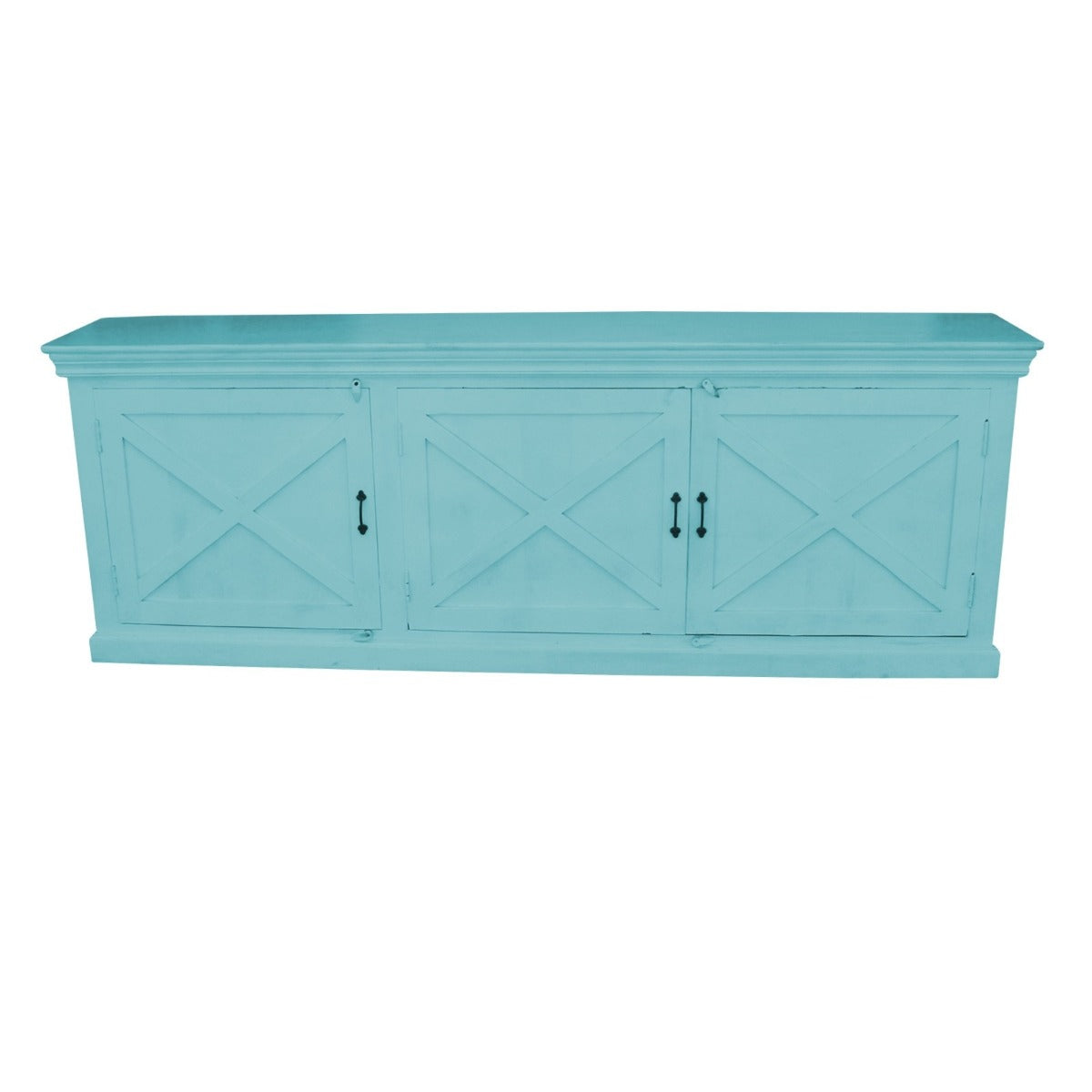 X Design Solid 3 Wooden Door Sideboard