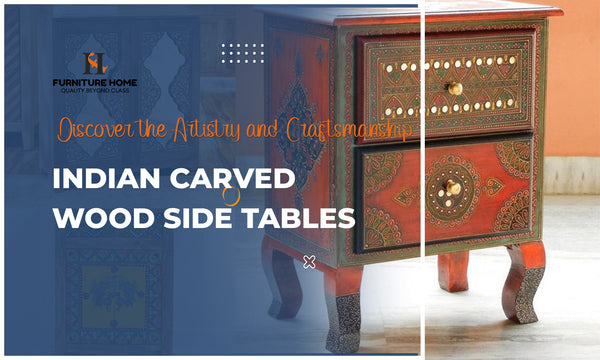 10 Stunning Indian Carved Wood Side Tables That Will Elevate Your Home Décor
