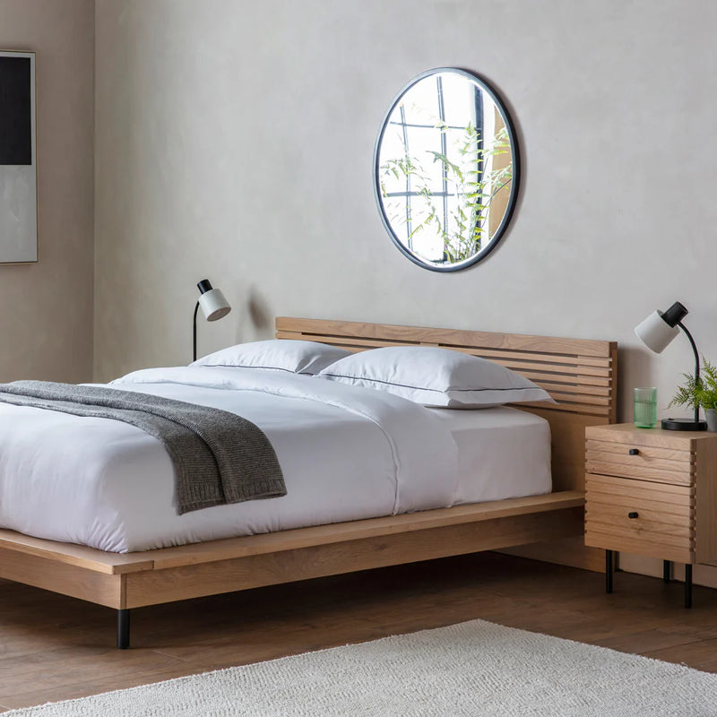 Dura Solid Wood Natural Bed