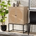 Ardon Rattan Two Door Storage Cabinet