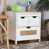 Bastian Three Drawer Storage Bench