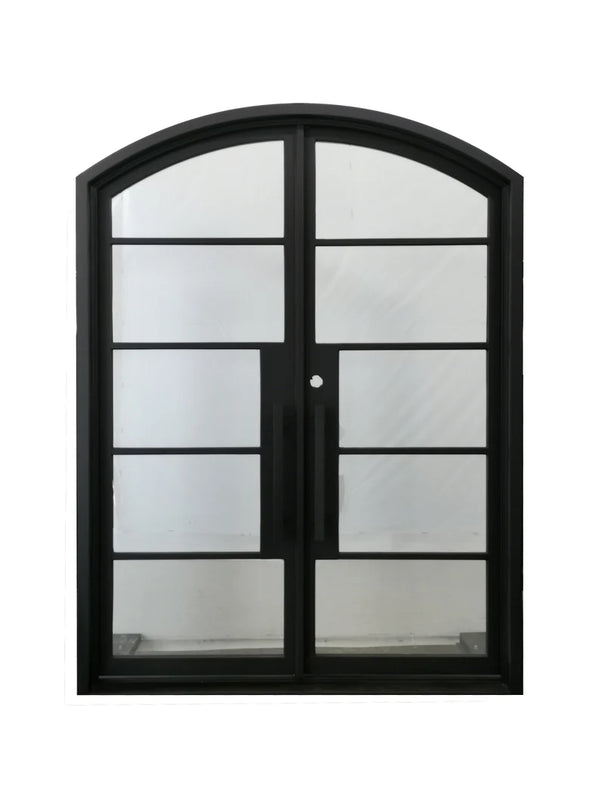 Maritime Wrought Iron Double Door