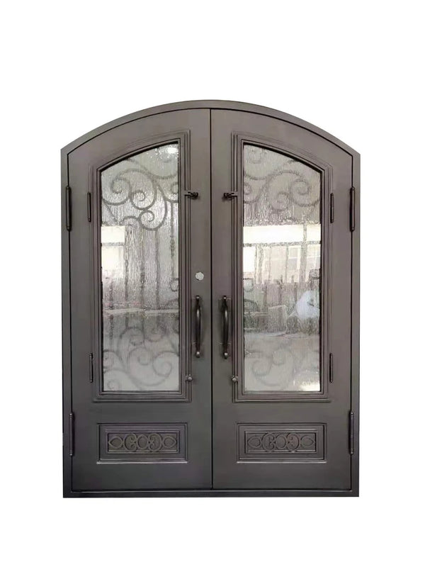 Samuel Wrought Iron Double Door