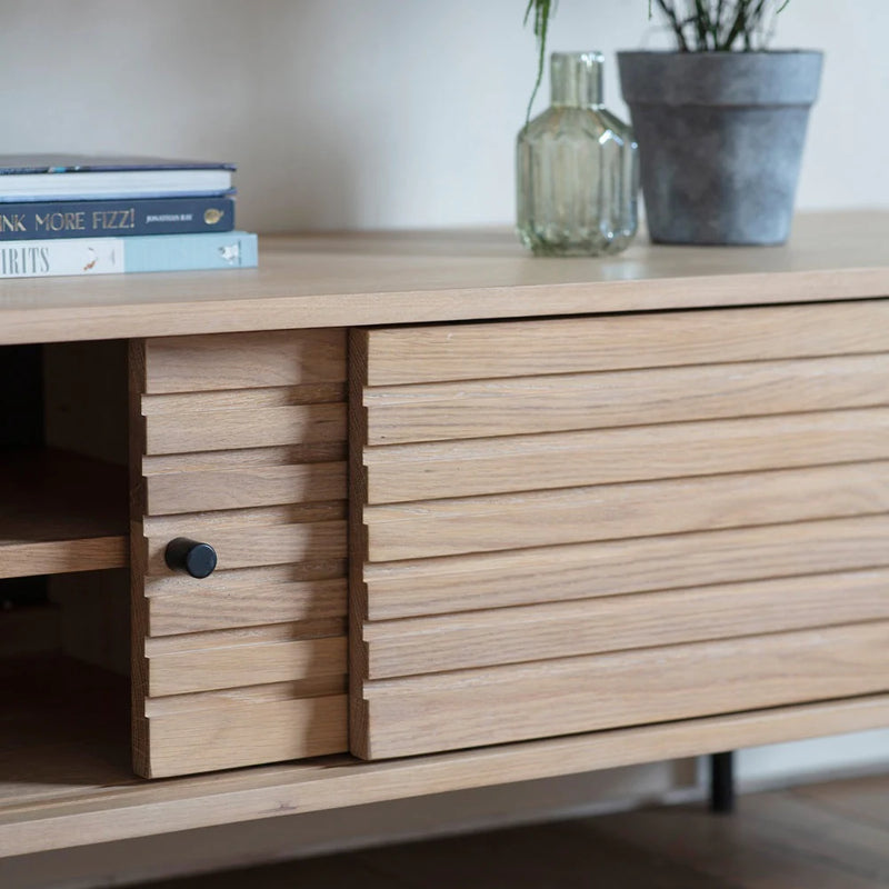 Dura Solid Wood Natural Media Unit