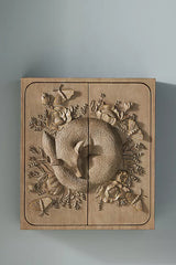 Omaha Hand Carved Solid Wooden Cabinet