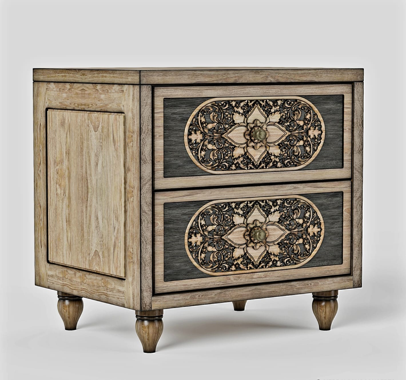 Shay Solid Wooden 5pcs Bedroom Set