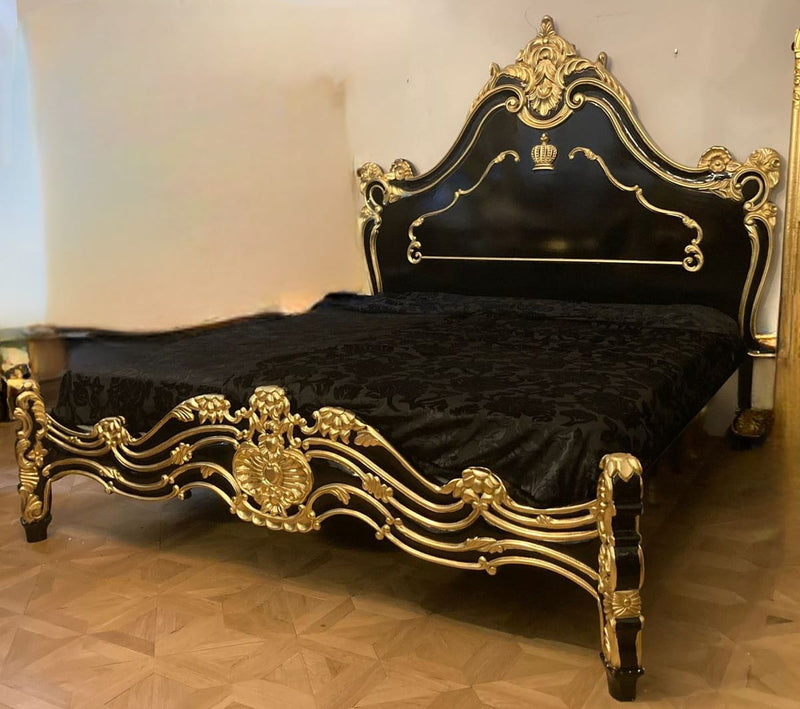 Prince Hand Carved Solid Wooden Firenze Bed