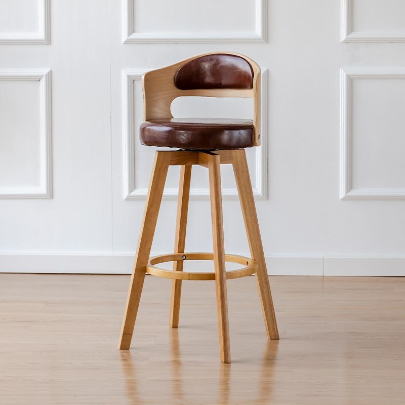 Amway Swivel Bar Stools for Pub / Home – handcrafted solid wood furniture