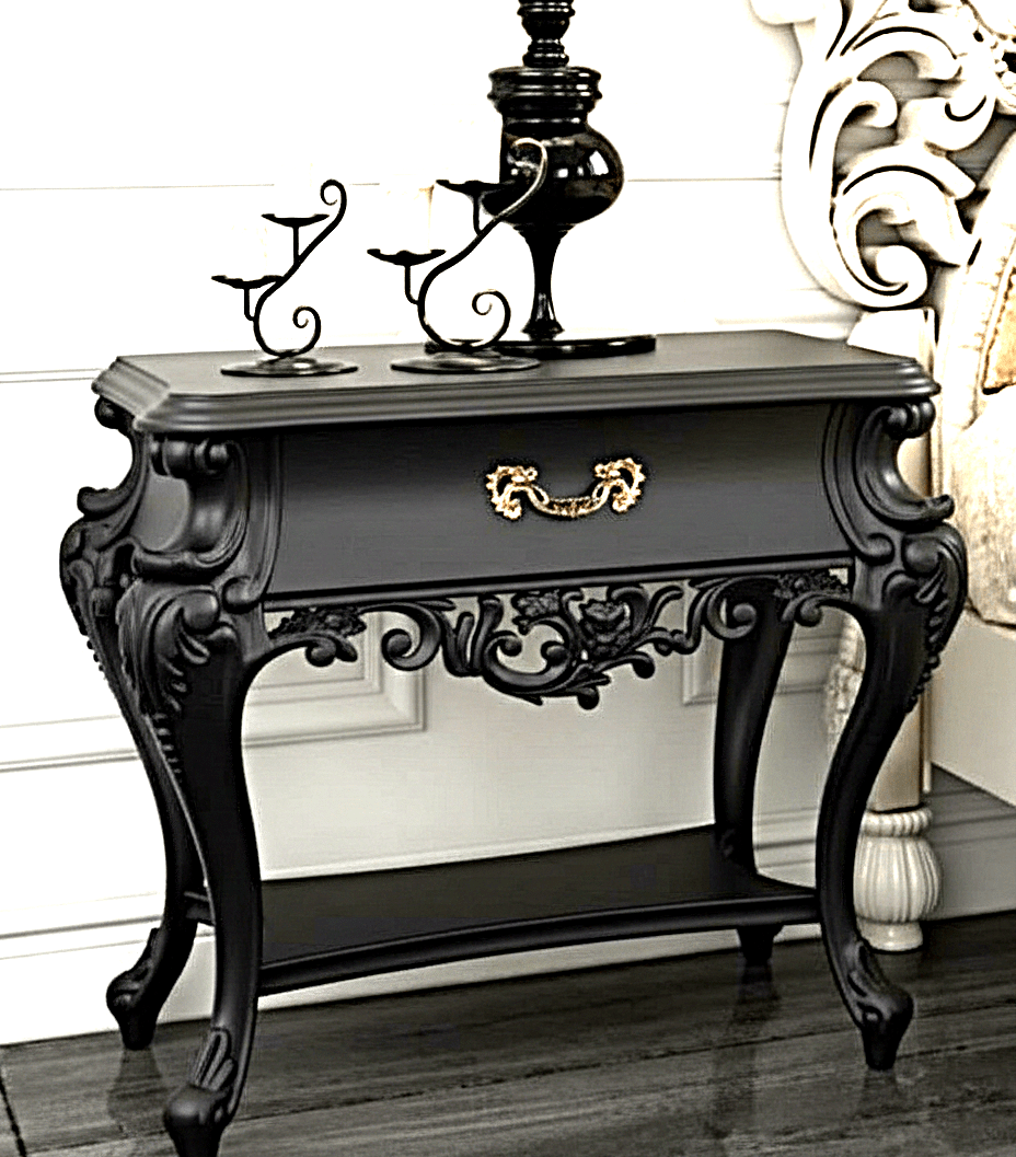 Bonita Indian Hand Carved Solid Mango Wood Bed – handcrafted solid wood furniture