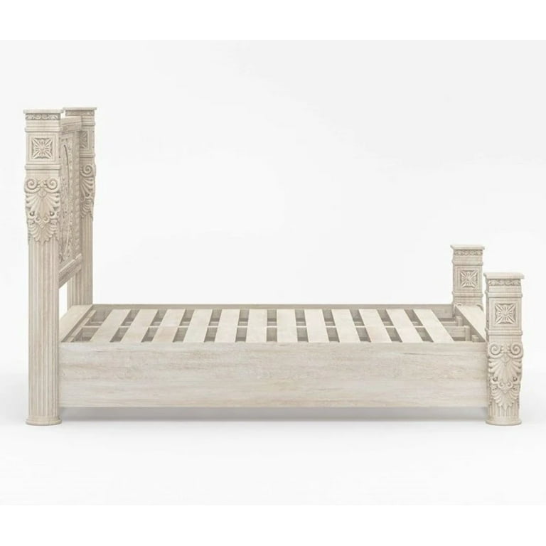 Kasbah Hand Carved Solid Wooden Bed / Bedroom Set