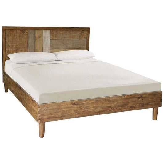 Corso Paris Mango Wood 2 Tone Modern Bed Frame – handcrafted solid wood furniture