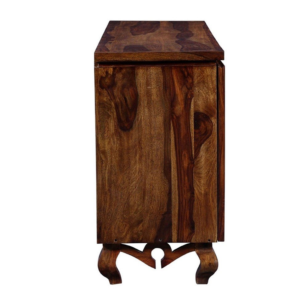 FRENCH ARCHED MIRROR DOOR SIDEBOARD – handcrafted solid wood furniture