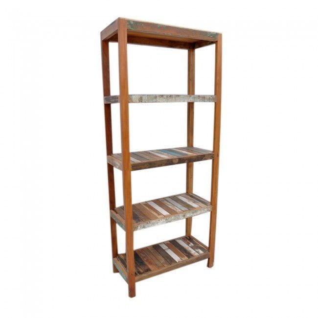 Hand Made 4 Shelves Bookcase and Bookshelves – handcrafted solid wood furniture
