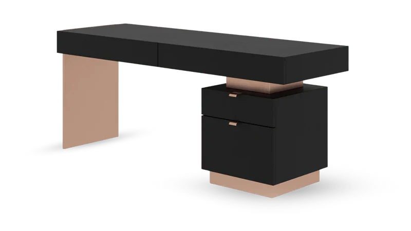 Hugo Modern Solid Wooden Home/Office Desk – handcrafted solid wood furniture