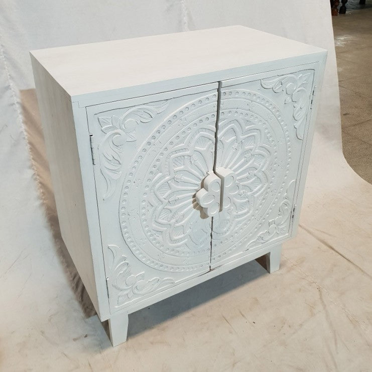 Indian Modern Style HandCarved Solid Wood Shabby Sideboard – handcrafted solid wood furniture