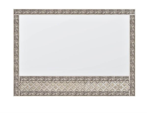 Juffair Hand Carved Wooden Mirror Frame – handcrafted solid wood furniture