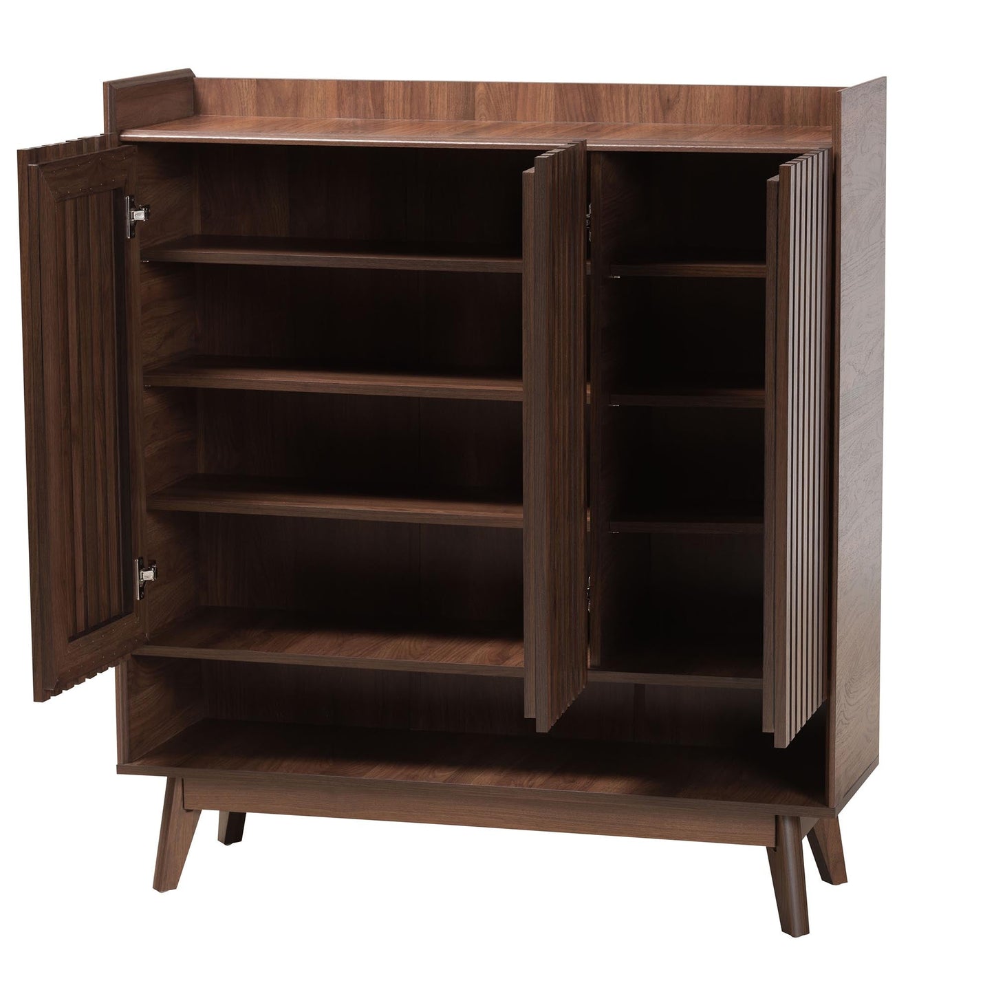 Lennon Mid - Century Modern Solid Wooden Entryway – handcrafted solid wood furniture