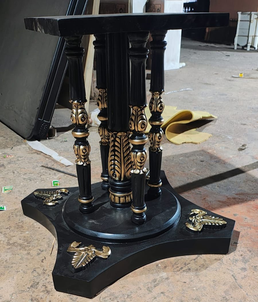 Mars Hand Carved Designer Luxury 8 Seater Dining Table Set – handcrafted solid wood furniture